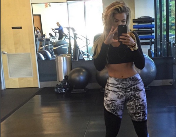 Rock-Hard Abs from Khloe Kardashian's Hottest Gym Pics | E! News
